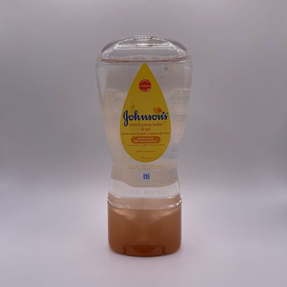 Johnson & Johnson Shea & Cocoa Butter Baby Oil Body Gel